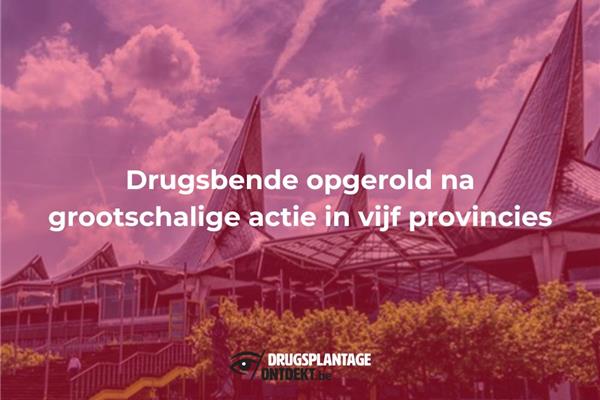 Antwerpen - Drugsbende opgerold na grootschalige actie in vijf provincies